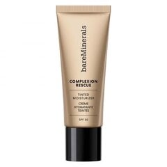 Mitrinošs, tonizējošs gela krēms Bare Minerals Complexion Rescue 04 Suede, SPF 30, 35 ml цена и информация | Пудры, базы под макияж | 220.lv