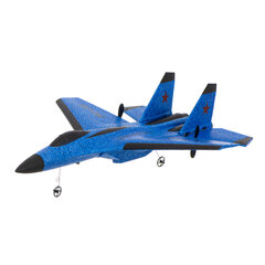 Реактивный самолет RC SU-35 FX820, синий цена и информация | Игрушки для мальчиков | 220.lv