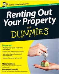 Renting Out Your Property For Dummies 3rd edition 3rd Edition, UK Edition cena un informācija | Pašpalīdzības grāmatas | 220.lv