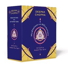 Meditations and Affirmations: 64 Cards to Awaken Your Spirit cena un informācija | Pašpalīdzības grāmatas | 220.lv