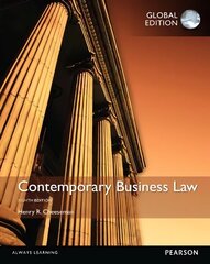Contemporary Business Law, Global Edition 8th edition цена и информация | Книги по экономике | 220.lv