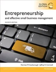 Entrepreneurship and Effective Small Business Management, Global Edition 11th edition cena un informācija | Ekonomikas grāmatas | 220.lv