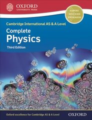 Cambridge International AS & A Level Complete Physics: Third Edition 3rd Revised edition cena un informācija | Ekonomikas grāmatas | 220.lv