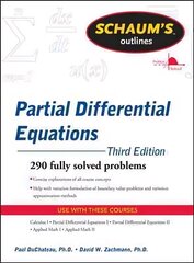 Schaum's Outline of Partial Differential Equations Revised edition цена и информация | Книги по экономике | 220.lv