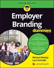 Employer Branding For Dummies цена и информация | Книги по экономике | 220.lv