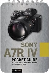 Sony A7R IV: Pocket Guide: Buttons, Dials, Settings, Modes, and Shooting Tips цена и информация | Книги по фотографии | 220.lv