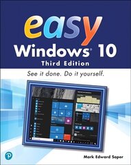 Easy Windows 10 3rd edition цена и информация | Книги по экономике | 220.lv