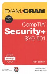 CompTIA Securityplus SY0-501 Exam Cram: CompTIA Securityplus SY0-501 5th edition cena un informācija | Ekonomikas grāmatas | 220.lv