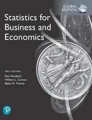 Statistics for Business and Economics, Global Edition 9th edition цена и информация | Книги по экономике | 220.lv