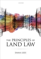 Principles of Land Law 1 cena un informācija | Ekonomikas grāmatas | 220.lv