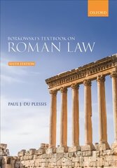 Borkowski's Textbook on Roman Law 6th Revised edition цена и информация | Книги по экономике | 220.lv