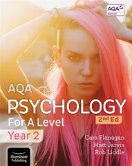 AQA Psychology for A Level Year 2 Student Book: 2nd Edition cena un informācija | Sociālo zinātņu grāmatas | 220.lv