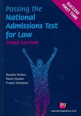 Passing the National Admissions Test for Law (LNAT) 3rd Revised edition cena un informācija | Pašpalīdzības grāmatas | 220.lv