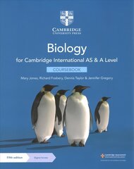 Cambridge International AS & A Level Biology Coursebook with Digital Access   (2 Years) 5ed 5th Revised edition цена и информация | Книги по экономике | 220.lv