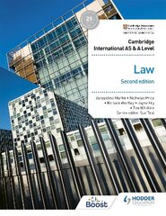 Cambridge International AS and A Level Law Second Edition cena un informācija | Ekonomikas grāmatas | 220.lv