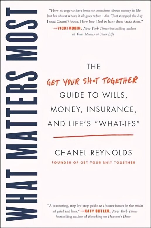 What Matters Most: The Get Your Shit Together Guide to Wills, Money, Insurance, and Life's What-Ifs cena un informācija | Pašpalīdzības grāmatas | 220.lv