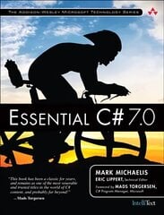Essential C# 7.0 6th edition цена и информация | Книги по экономике | 220.lv
