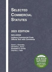 Selected Commercial Statutes: 2021 Edition цена и информация | Книги по экономике | 220.lv