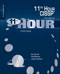 Eleventh Hour CISSP (R): Study Guide 3rd edition цена и информация | Книги по экономике | 220.lv