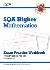 CfE Higher Maths: SQA Exam Practice Workbook - includes Answers cena un informācija | Ekonomikas grāmatas | 220.lv