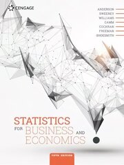 Statistics for Business and Economics 5th edition цена и информация | Книги по экономике | 220.lv