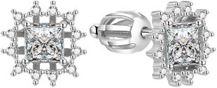 Блестящие серебряные серьги Beneto AGUP1517S цена и информация | Серебряный кулон | 220.lv