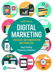 Digital Marketing 8th edition cena un informācija | Ekonomikas grāmatas | 220.lv