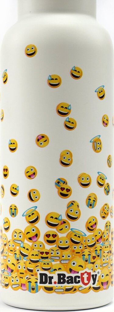 Termo pudele Dr. Bacty Emoticons, 500 ml, dažādu krāsu цена и информация | Termosi, termokrūzes | 220.lv