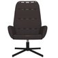 Atpūtas krēsls, brūnā krāsā, mākslīgā āda, glancēts cena un informācija | Atpūtas krēsli | 220.lv