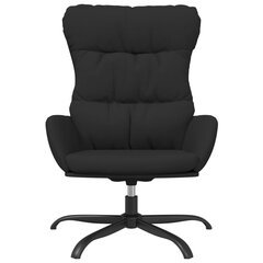 Atpūtas krēsls, melns, audums cena un informācija | Atpūtas krēsli | 220.lv