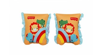 BESTWAY Fisher-Price peldēšanas piedurknes, 11-18kg (38x14cm), 93525 cena un informācija | Peldvestes, peldēšanas piedurknes | 220.lv