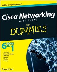 Cisco Networking All-in-One For Dummies цена и информация | Книги по экономике | 220.lv
