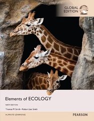 Elements of Ecology, Global Edition 9th edition цена и информация | Книги по экономике | 220.lv