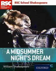 RSC School Shakespeare: A Midsummer Night's Dream цена и информация | Книги для подростков и молодежи | 220.lv