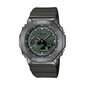 Vīriešu Pulkstenis Casio OAK Green (Ø 45 mm) S7228070 cena un informācija | Vīriešu pulksteņi | 220.lv
