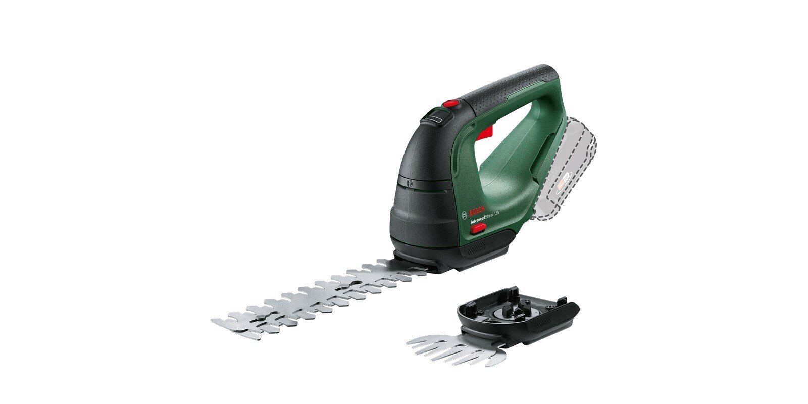 Bosch Advanced Shear 18V-10 цена и информация | Dzīvžogu un zāles šķēres | 220.lv