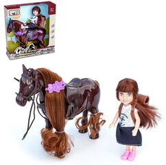 Набор с куклой и лошадью, 3+ цена и информация | Игрушки для девочек | 220.lv