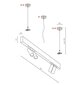 Iebūvējama lampa ar vienfāzes sliedi AZzardo AZ4804 cena un informācija | Sliežu apgaismojuma sistēmas | 220.lv