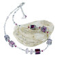 Lampglas Maiga Juicy Raspberry kaklarota no Lampglas NCU32 pērlēm цена и информация | Kaklarotas | 220.lv