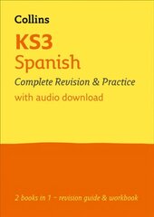 KS3 Spanish All-in-One Complete Revision and Practice: Ideal for Years 7, 8 and 9 cena un informācija | Grāmatas pusaudžiem un jauniešiem | 220.lv