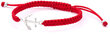 Beneto Auklas sarkana kabalas rokassprādze Anchor AGB548 cena un informācija | Rokassprādzes | 220.lv