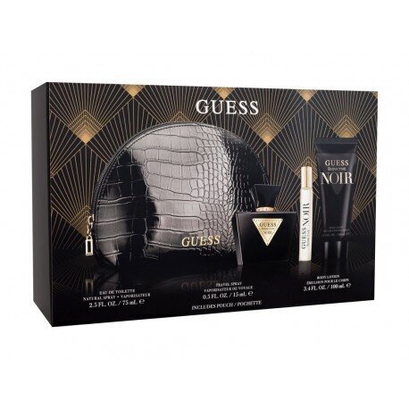 GUESS Seductive Noir 4-daļīgs dāvanu komplekts cena un informācija | Sieviešu smaržas | 220.lv