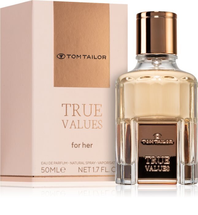 Parfimērijas ūdens Tom Tailor True Values For Her EDP sievietēm 50 ml cena un informācija | Sieviešu smaržas | 220.lv