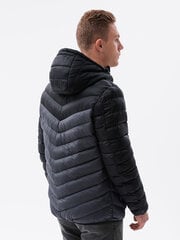 Куртка мужская демисезонная Ombre C366, серая цена и информация | Мужские куртки | 220.lv