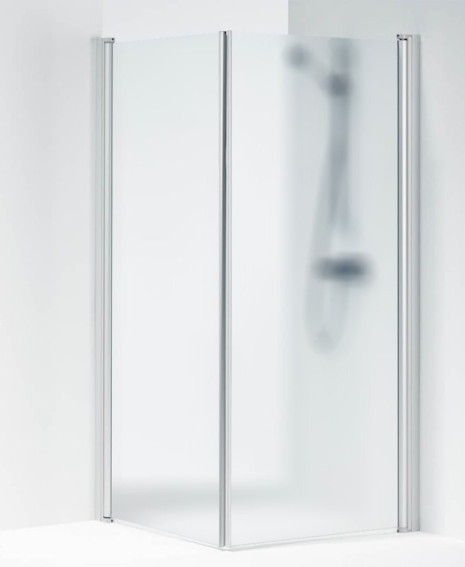 Dušas kabīne Ifö Space SPNF 65x65 Silver, matēts stikls cena un informācija | Dušas kabīnes | 220.lv