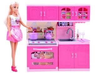 Virtuves mēbeles ar gaismas skaņām Anlily Doll ZA2462 cena un informācija | Rotaļlietas meitenēm | 220.lv