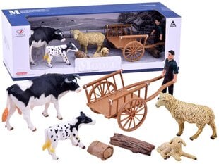 Dzīvnieku ferma, figūriņu komplekts ZA2606 cena un informācija | Rotaļlietas zēniem | 220.lv