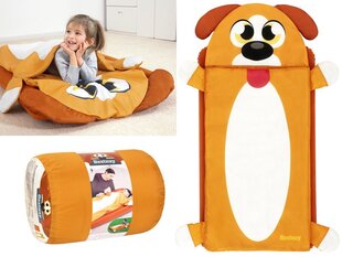 Matracis 132x76x10 cm un guļammaiss Doggy, Bestway 68109 cena un informācija | Piepūšamās rotaļlietas un pludmales preces | 220.lv