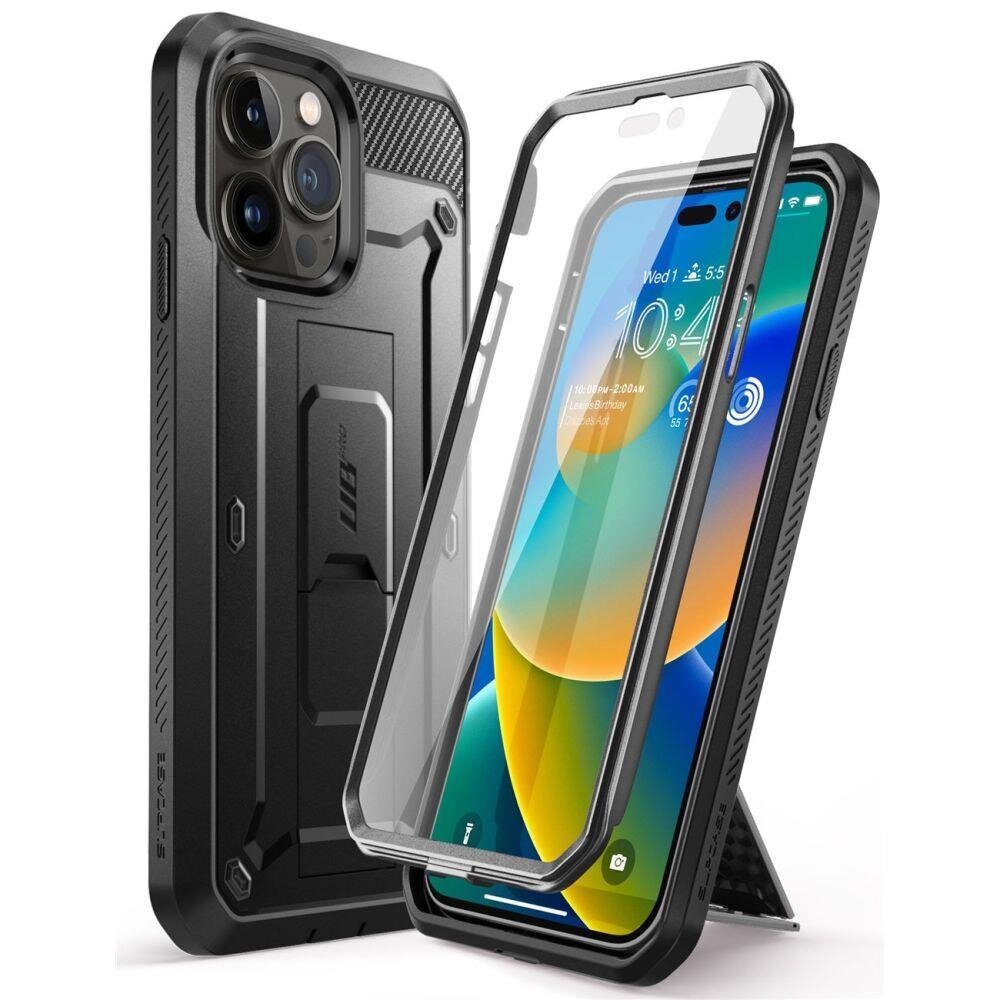 Supcase Unicorn Beetle Pro, iPhone 14 Pro Black cena un informācija | Telefonu vāciņi, maciņi | 220.lv