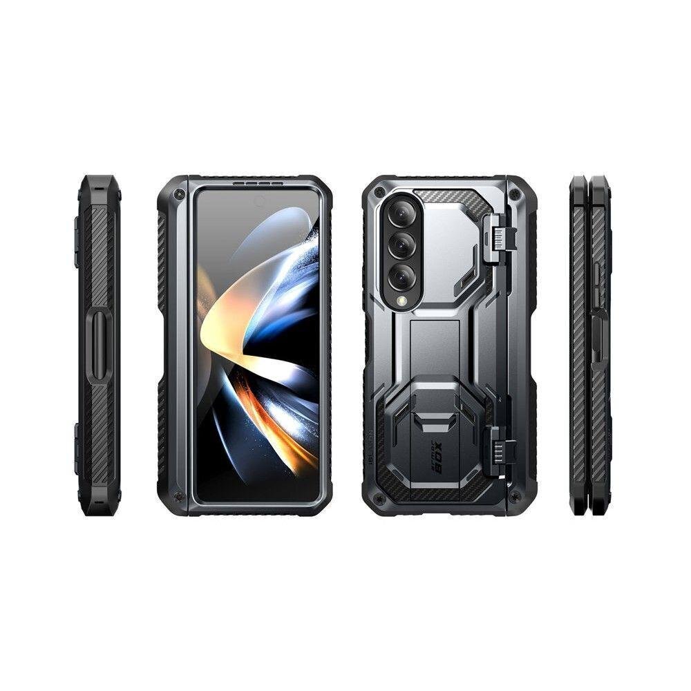 Supcase IBLSN Armorbox, Galaxy Fold 4 Black cena un informācija | Telefonu vāciņi, maciņi | 220.lv